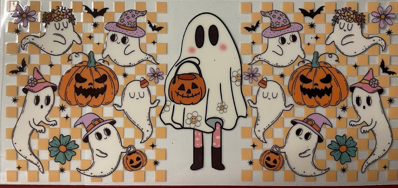 Ghost Pumpkin Pattern