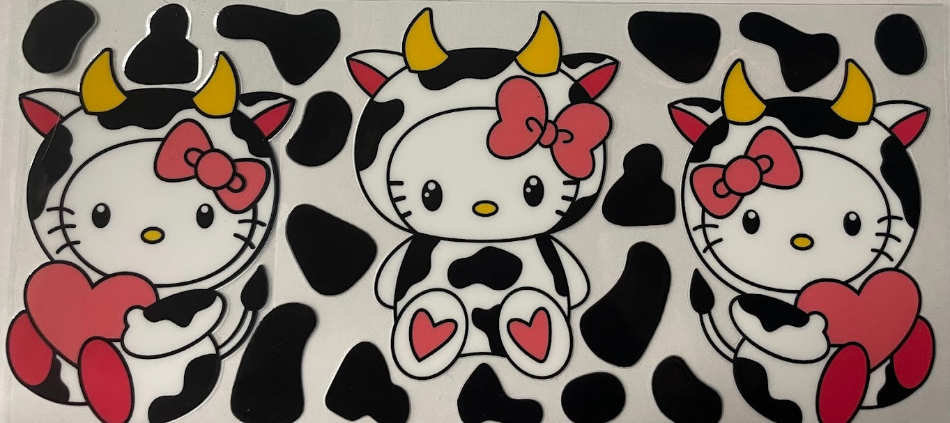 Hello Kitty Cow Pattern