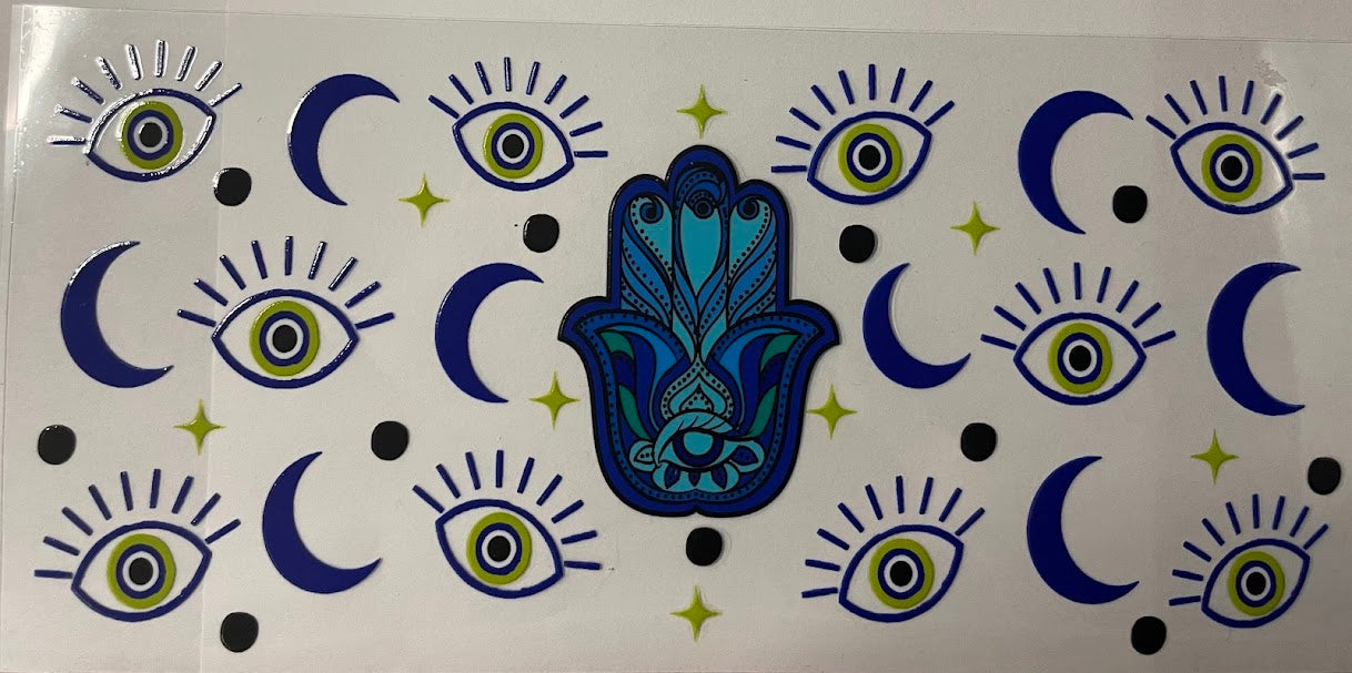 Mediation Hamsa Eye Blue Moon